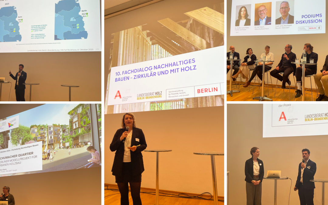 10. Fachdialog: Nachhaltig bauen – zirkulär und mit Holz